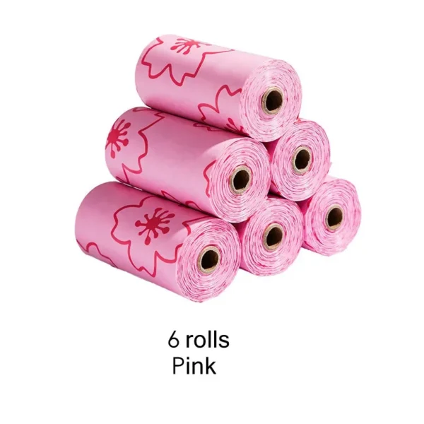 Biodegradable Printed Dog Poop Bags