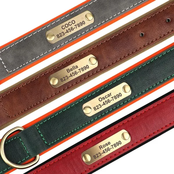 90320243F47E10A467171CB2D7F596B2.webp Personalized PU Leather Dog Collar Set