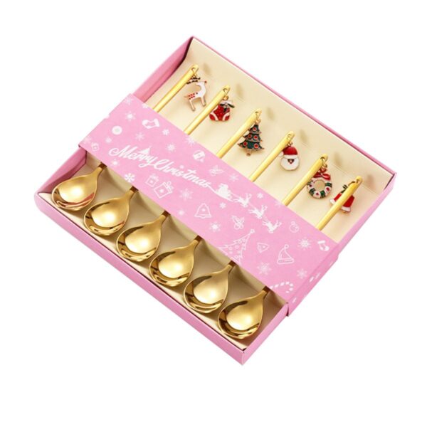 Stainless Christmas Cutlery Gift Set