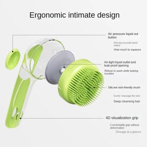 Silicone Pet Bath & Massage Brush