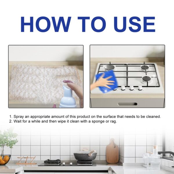 Heavy-Duty Stove Hood Foam Cleaner