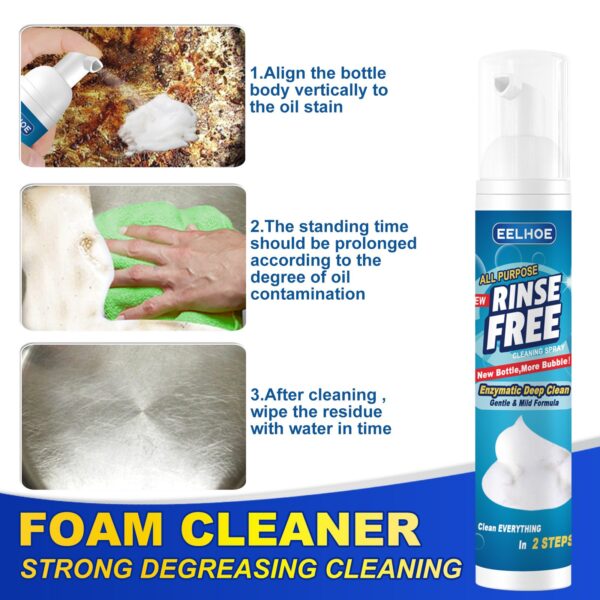 Heavy-Duty Kitchen Foam Degreaser