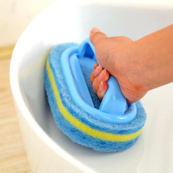 Kitchen & Bathroom Scrubbing Sponge Brush