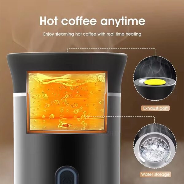 3-in-1 Cordless Coffee Maker