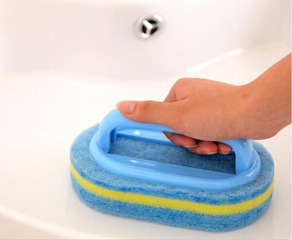 Kitchen & Bathroom Scrubbing Sponge Brush