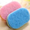 Kitchen & Bathroom Scrubbing Sponge Brush