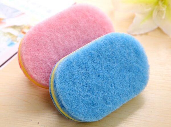 Kitchen & Bathroom Scrubbing Sponge Brush